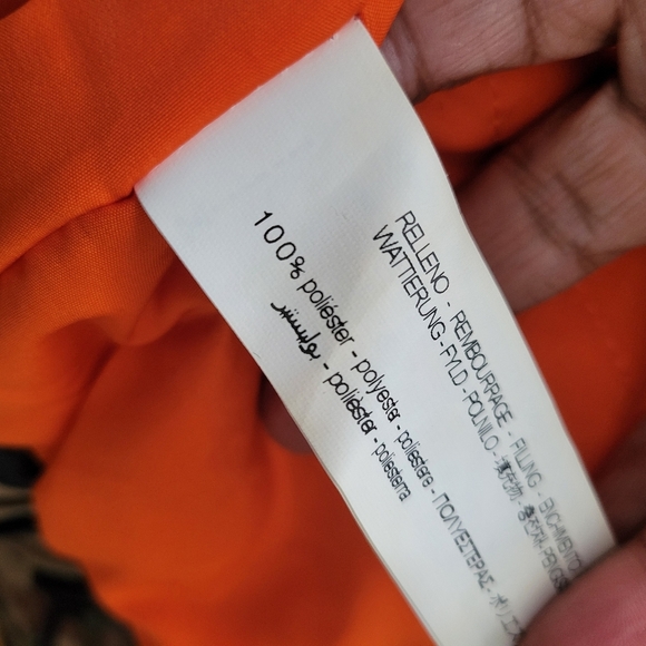 Zara Cropped Camo Puffer Jacket / Green/Black / Fits Small maybe Medium - Picture 6 of 6